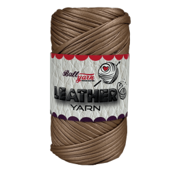 LEATHER YARN -MAT BEJ