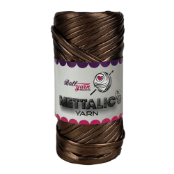 METTALIC YARN -BRONZ KAHVE