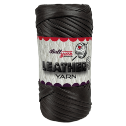 LEATHER YARN -MAT KAHVERENGİ